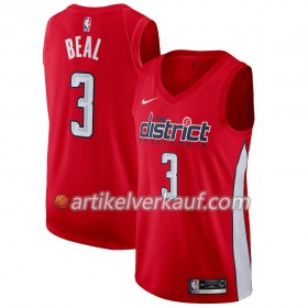 NBA Washington Wizards Trikot Bradley Beal 3 2018-19 Nike Rot Swingman - Herren